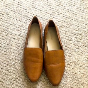 ALDO BROWN LEATHER SHOES